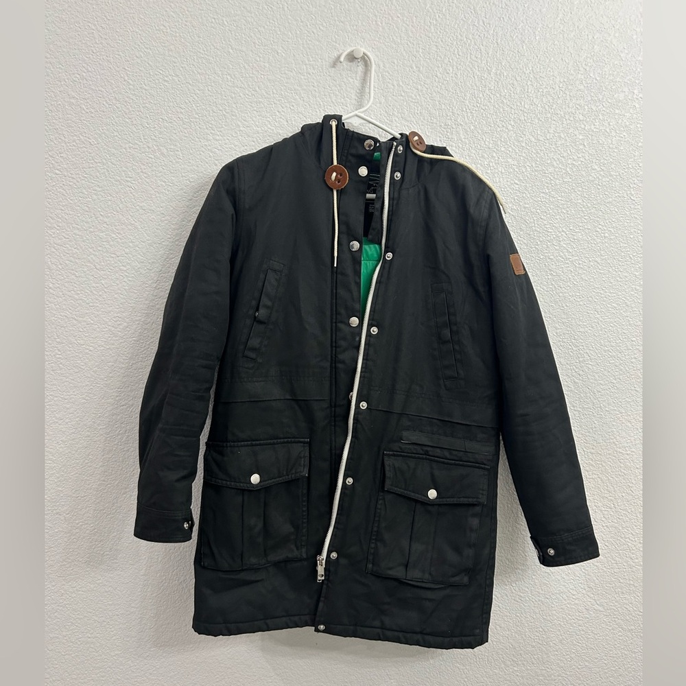 VINTAGE NORTHERN SUN Jacket Sz M MADE IN CANADA Zip Heavy Jacket